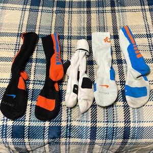 3 pairs of Nike Elite socks